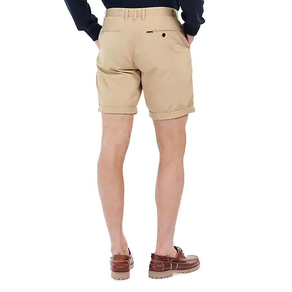 NEW Barbour Glendale Shorts!  40  Tan  Flat Front  8.5